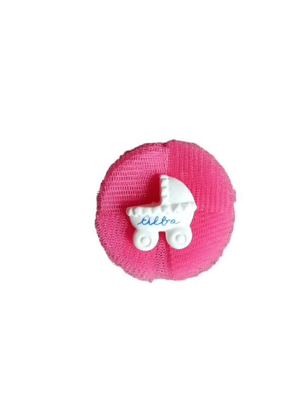 Segnaposto tulle nascita bambina