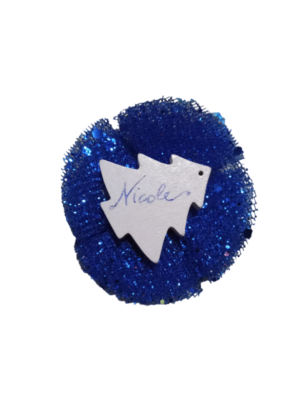 Segnaposto tulle Natale
