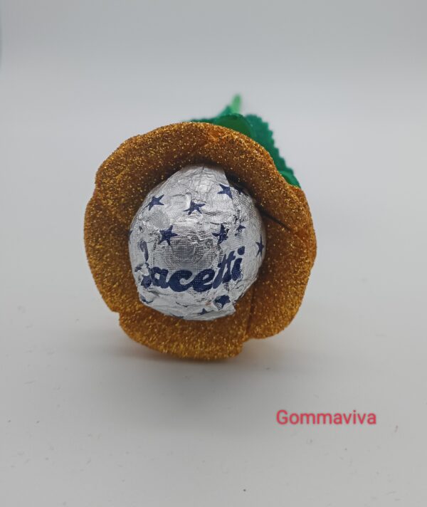 Fiore San Valentino Gomma Eva Arancione