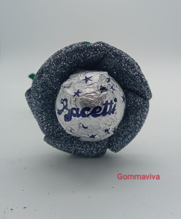 Fiore San Valentino Gomma Eva Grigio