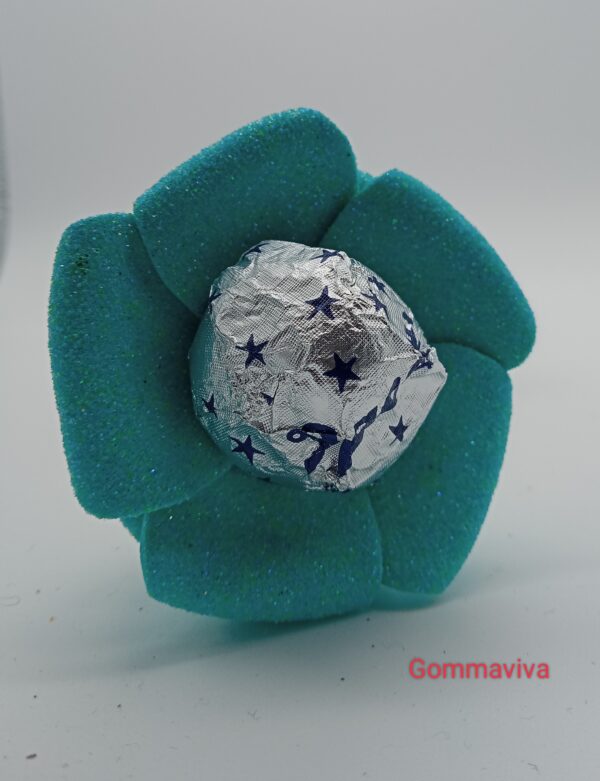 Fiore San Valentino Gomma Eva Verde